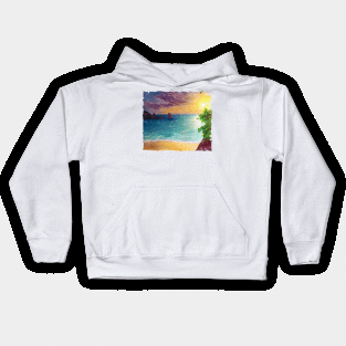 Summer dawn Kids Hoodie